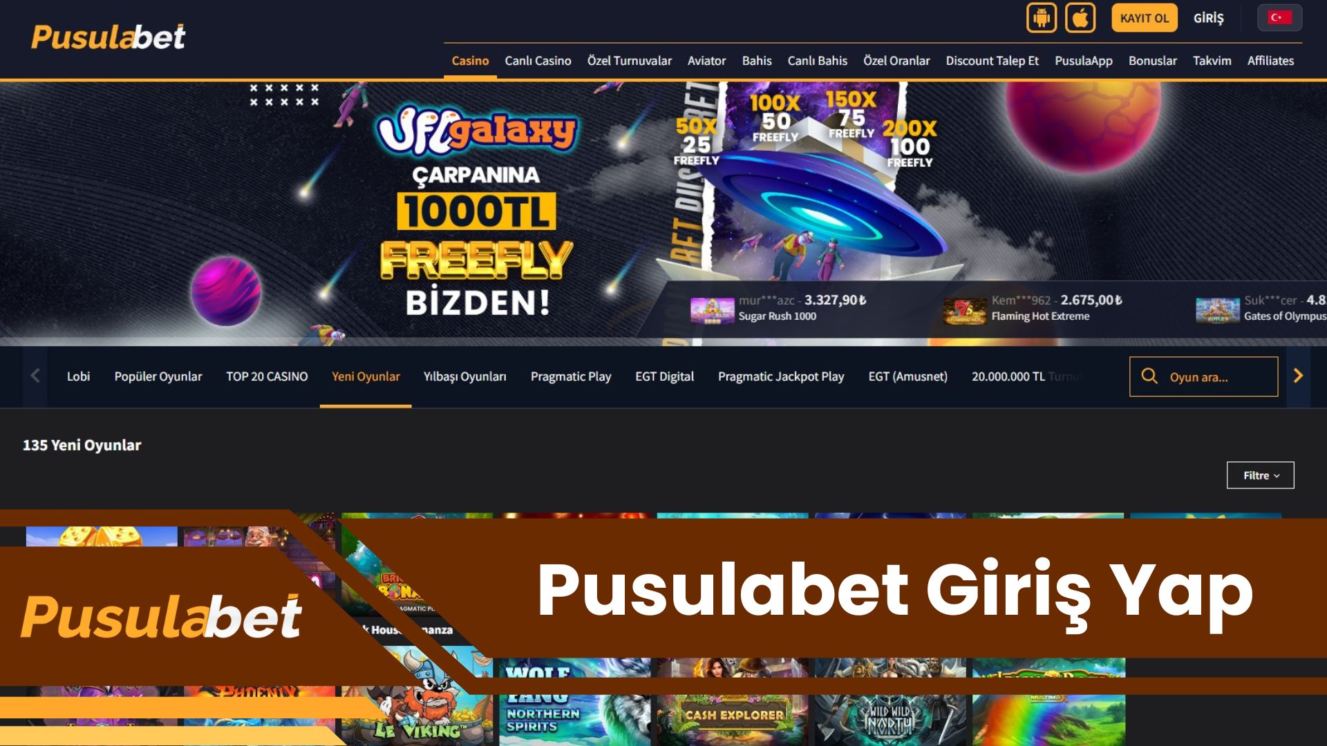 Pusulabet Giriş Yap